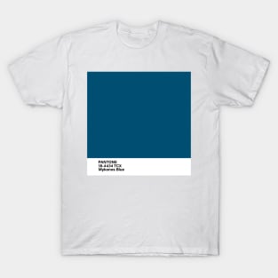 pantone 18-4434 TCX Mykonos Blue T-Shirt